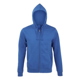 Sudadera deportiva hombre con capucha y cremallera personalizada